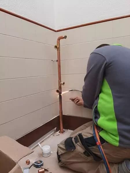 Trabalho realizado pelos canalizadores IG Canalizações 2