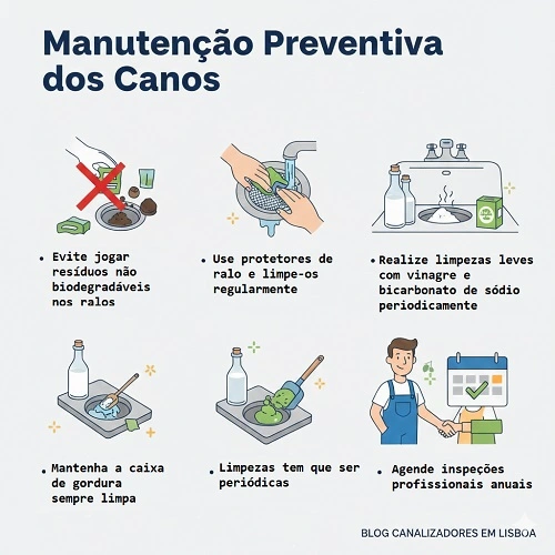 manutencao preventiva de canos em lisboa
